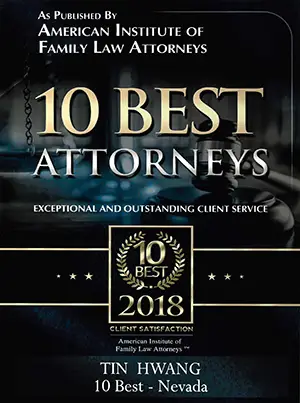 Tin Hwang, 10 Best Attorneys in Family Law, Las Vegas, Nevada